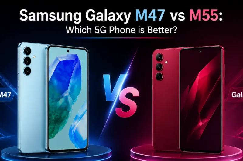 Samsung Galaxy M47 vs M55: Which 5G Phone is Better?