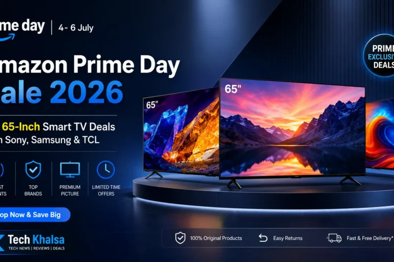 Amazon Prime Day 2026: Best 65-Inch Smart TV Deals from Sony, TCL and Samsung