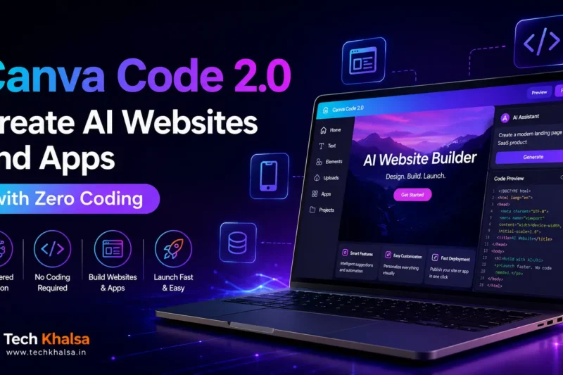 Canva Code 2.0: Build Websites with AI Using Simple Text Prompts