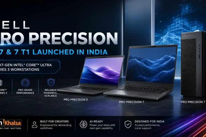 Dell Pro Precision 5, Pro Precision 7, and Pro Precision 7 T1 Launched in India with Intel Core Ultra Series 3 Processors