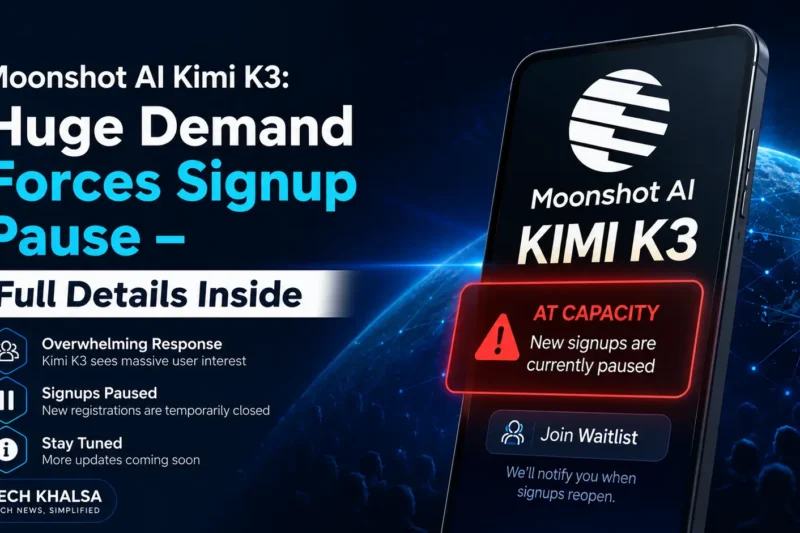 Moonshot AI Kimi K3: Huge Demand Forces Signup Pause – Full Details Inside