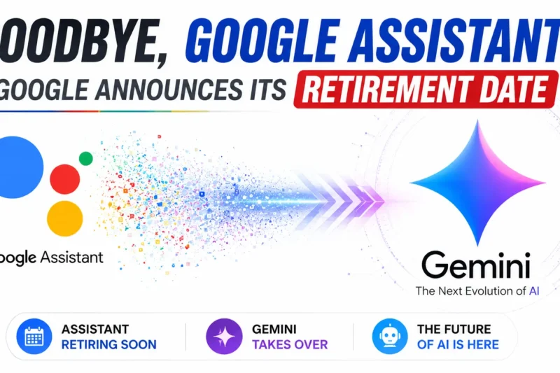 Goodbye, Google Assistant: Google Announces Its Retirement Date