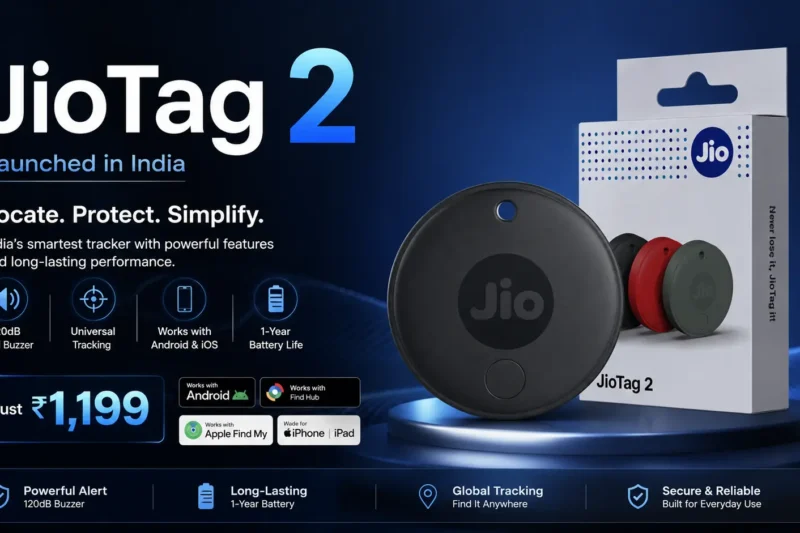 JioTag 2 Launched in India: Price, Features, Specifications and Full Details
