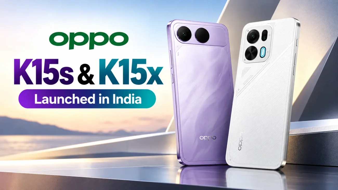 Oppo K15s and K15x smartphones featuring up to 8,000mAh batteries and 120Hz displays